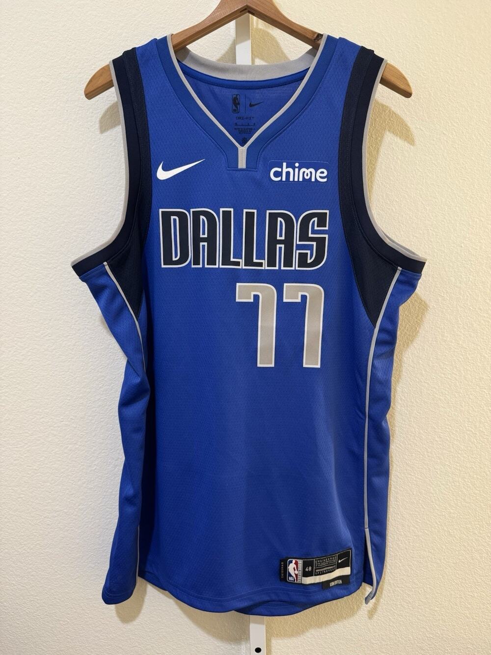 LUKA DONCIC JERSEY NBA 75 Anniversary Icon Edition 48 Swingman
